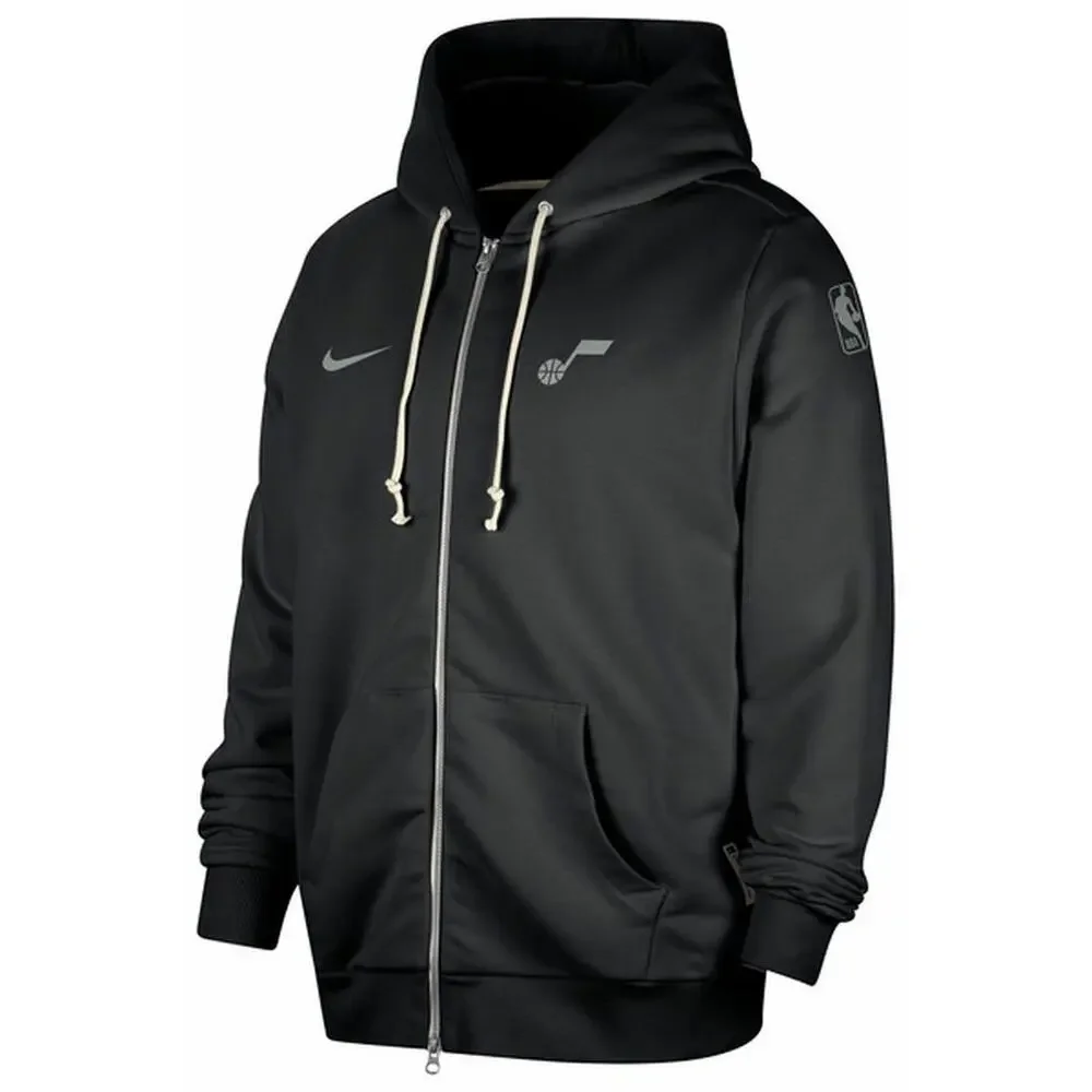 Nike NWT Utah Jazz NBA Standard Issue Full Zip Jacket Hooded Dri Fit Sz S Mens